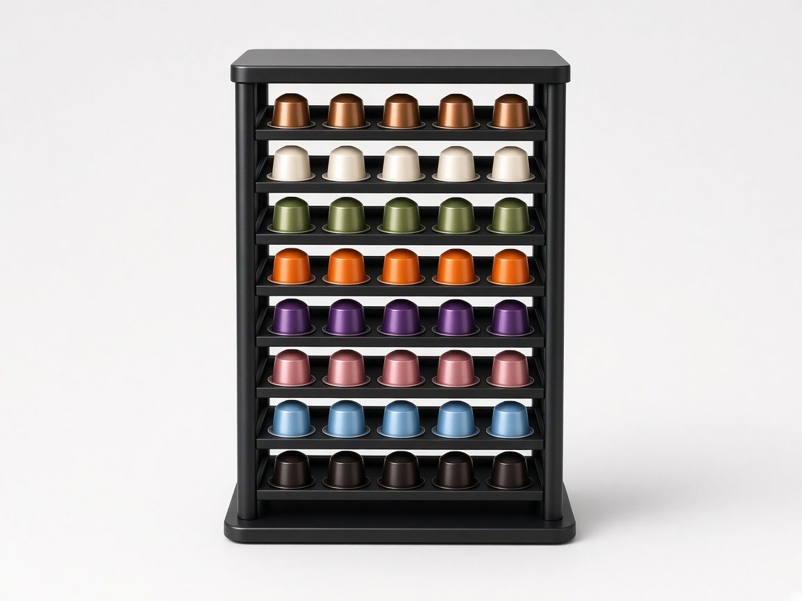 Distributeur de capsules en métal